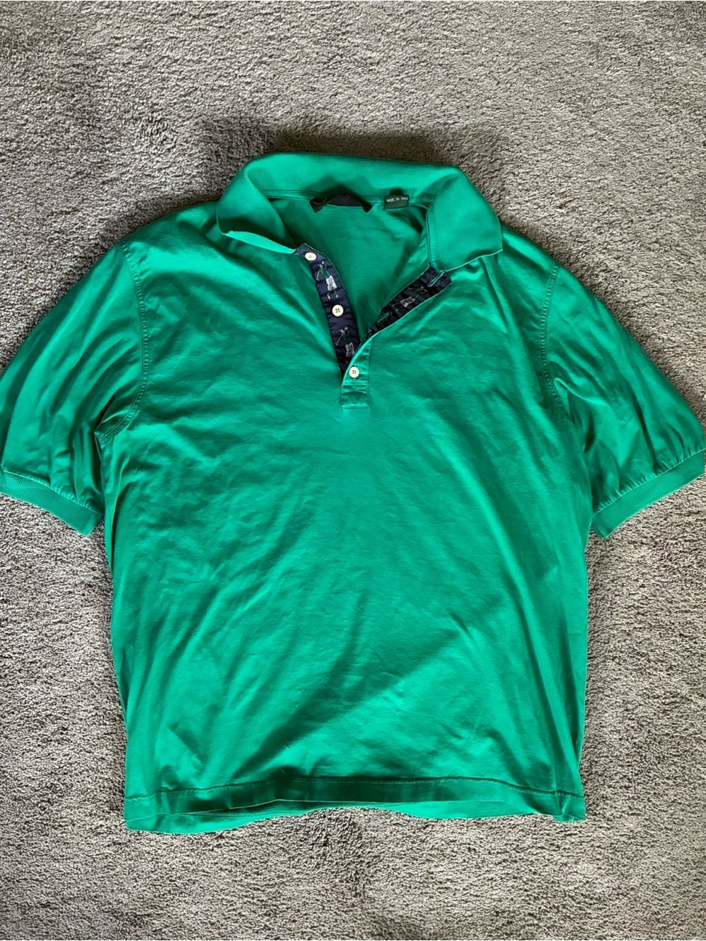 Men's Green Polo Shirt
